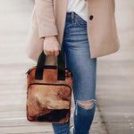 Watercolor Taurus Zodiac Sign Print Bible Tote Bag