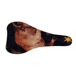 Watercolor Taurus Zodiac Sign Print Bicycle Seat Cover