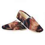 Watercolor Taurus Zodiac Sign Print Casual Shoes