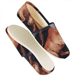 Watercolor Taurus Zodiac Sign Print Casual Shoes