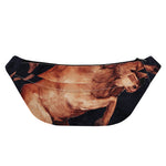 Watercolor Taurus Zodiac Sign Print Fanny Pack