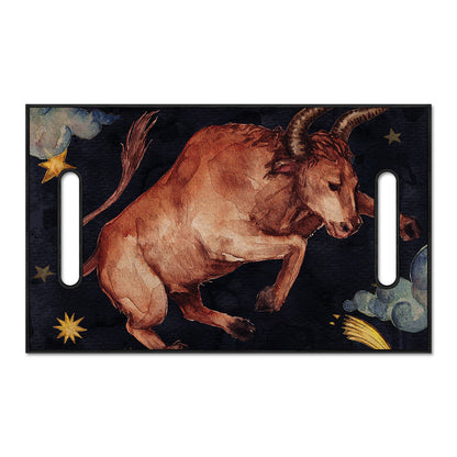 Watercolor Taurus Zodiac Sign Print Golf Cart Seat Cover