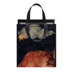 Watercolor Taurus Zodiac Sign Print Insulated Lunch Tote