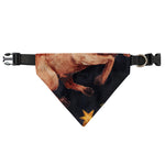 Watercolor Taurus Zodiac Sign Print Over The Collar Dog Bandana