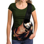 Watercolor Taurus Zodiac Sign Print Pet Sling Carrier