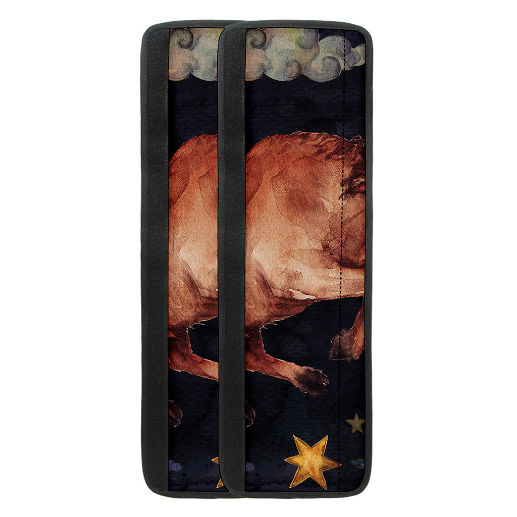Watercolor Taurus Zodiac Sign Print Refrigerator Handle Covers