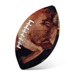 Watercolor Taurus Zodiac Sign Print Rugby Ball