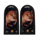 Watercolor Taurus Zodiac Sign Print Skillet Handle Cover