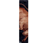 Watercolor Taurus Zodiac Sign Print Table Runner