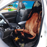 Watercolor Taurus Zodiac Sign Print Waterproof Car Seat Cover