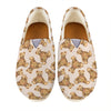 Watercolor Teddy Bear Pattern Print Casual Shoes