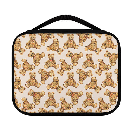 Watercolor Teddy Bear Pattern Print Classic Bible Case