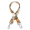 Watercolor Teddy Bear Pattern Print Dog Seat Belt