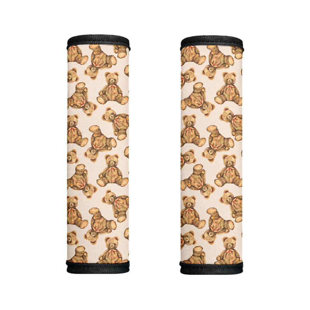 Watercolor Teddy Bear Pattern Print Handle Covers