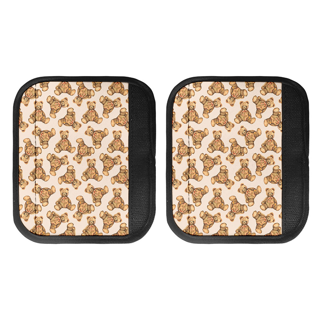 Watercolor Teddy Bear Pattern Print Handle Covers