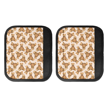Watercolor Teddy Bear Pattern Print Handle Covers