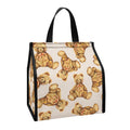 Watercolor Teddy Bear Pattern Print Insulated Lunch Tote