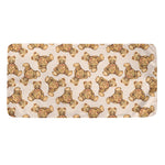 Watercolor Teddy Bear Pattern Print Towel