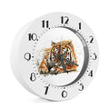 Watercolor Tiger Print Alarm Clock