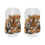 Watercolor Tiger Print Bar Stool Covers