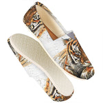 Watercolor Tiger Print Casual Shoes