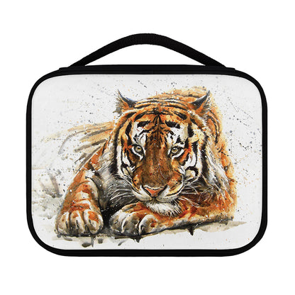 Watercolor Tiger Print Classic Bible Case