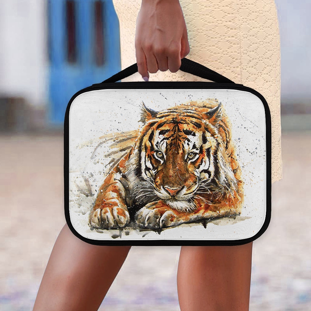 Watercolor Tiger Print Classic Bible Case