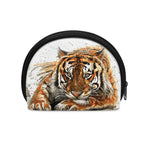 Watercolor Tiger Print Coin Purse