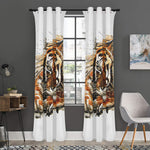 Watercolor Tiger Print Curtain