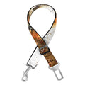 Watercolor Tiger Print Dog Seat Belt