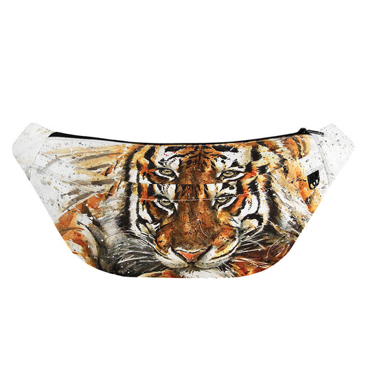 Watercolor Tiger Print Fanny Pack