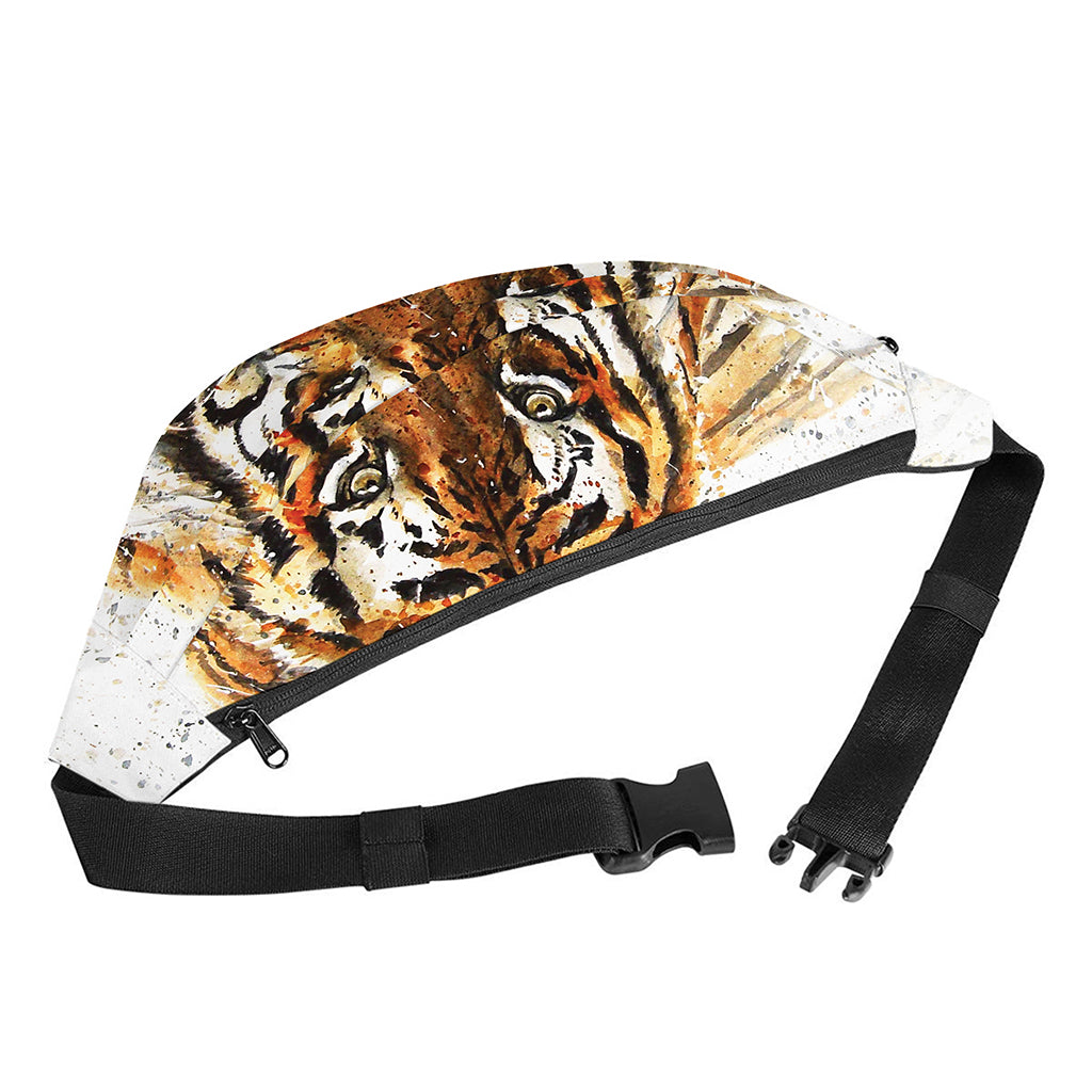 Watercolor Tiger Print Fanny Pack