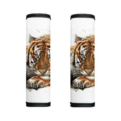 Watercolor Tiger Print Handle Covers