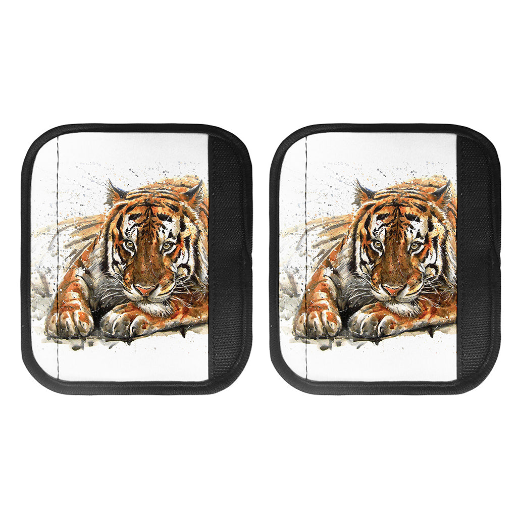 Watercolor Tiger Print Handle Covers
