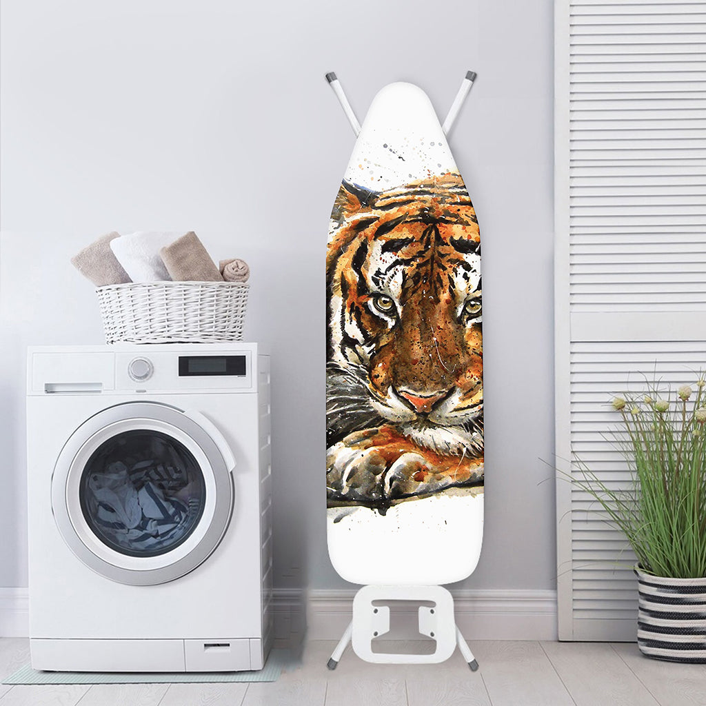 Watercolor Tiger Print Ironing Board Cover