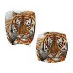 Watercolor Tiger Print Office Chair Cover