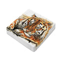 Watercolor Tiger Print Outdoor Seat Cushion Cover