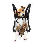 Watercolor Tiger Print Pet Carrier Backpack