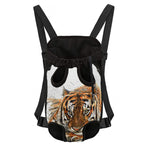 Watercolor Tiger Print Pet Carrier Backpack