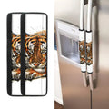 Watercolor Tiger Print Refrigerator Handle Covers