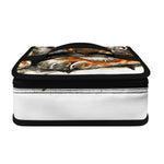 Watercolor Tiger Print Small Lunch Bag