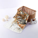 Watercolor Tiger Print Towel