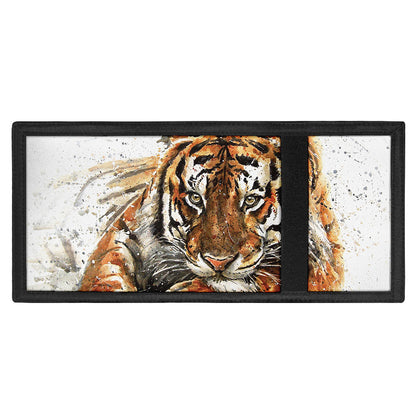 Watercolor Tiger Print Trifold Wallet