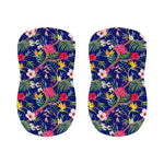 Watercolor Tropical Flower Pattern Print Bar Stool Covers