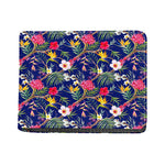 Watercolor Tropical Flower Pattern Print Bifold Wallet