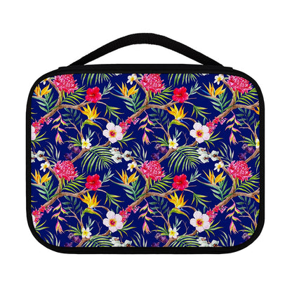 Watercolor Tropical Flower Pattern Print Classic Bible Case