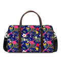 Watercolor Tropical Flower Pattern Print Duffel Bag