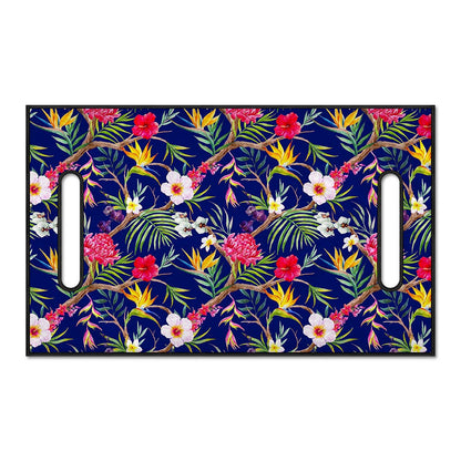 Watercolor Tropical Flower Pattern Print Golf Cart Seat Cover