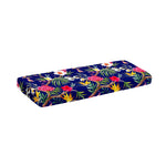 Watercolor Tropical Flower Pattern Print Piano Keyboard Cover
