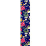 Watercolor Tropical Flower Pattern Print Table Runner